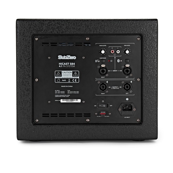 SubZero HiCAST S84 4.1 PA System