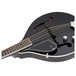 Ortega RMAE40SBK-L A-Style Electro Mandolin LH, Satin Black - Body Closeup