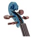 Stentor Harlequin Violin Outfit, Marine Blue, 4/4, Head