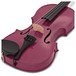 Stentor Harlequin Violin Outfit, Raspberry Pink, 1/4. close