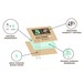 Boveda Humidity Control Guitar Storage 4-Pack, 49% 40g - Schematic