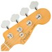 Fender American Pro II Jazz Bass MN, 3-Tone Sunburst - Front of Headstock View