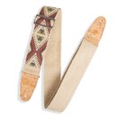 Levy's MH8P-002 2" Natural Hemp Webbing Strap, Tribal w/ Cork Ends