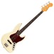 Fender American Pro II Jazz Bass RW, Olympic White - Front View