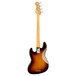 Fender American Pro II Jazz Bass RW, 3-Tone Sunburst - Rear View