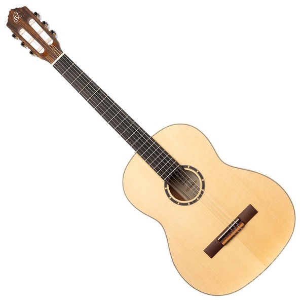 Ortega R121SN-L Nylon String Left Handed, Natural - Front View