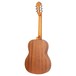 Ortega R121SN-L Nylon String Left Handed, Natural - Rear View