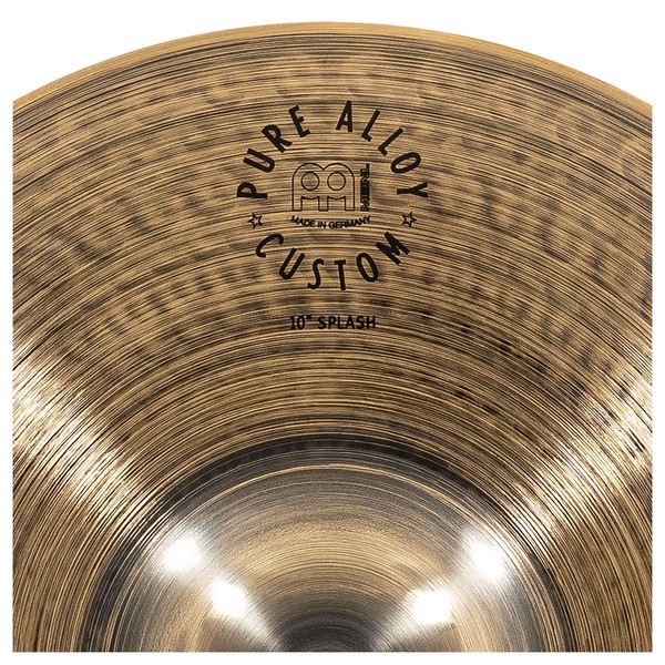 Meinl Pure Alloy Custom 10" Splash - Close Up