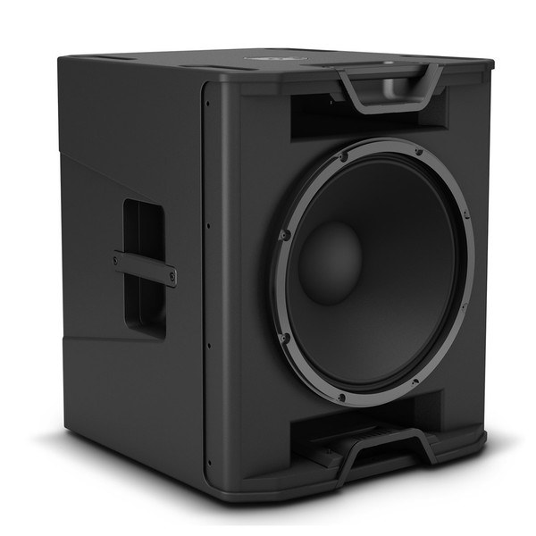 LD Systems ICOA SUB 15A Powered 15" Bass Reflex PA Subwoofer - Front with Grille Removed