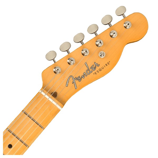 Fender 70th Anniversary Esquire, 2-Color Sunburst - Headstock