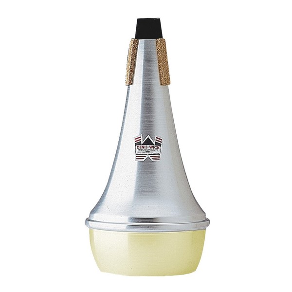 Denis Wick Straight Tenor Trombone Mute, Brass Bottom