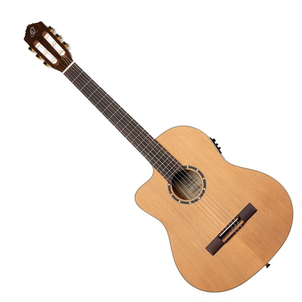 Ortega RCE125SN-L Electro Nylon String Left Handed, Natural