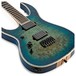 BC Rich Shredzilla Extreme HT Left Handed, Cyan Blue Burl