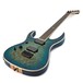 BC Rich Shredzilla Extreme HT Left Handed, Cyan Blue Burl