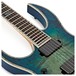 BC Rich Shredzilla Extreme HT Left Handed, Cyan Blue Burl