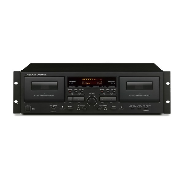 Tascam 202 MK7 Cassette Player - Front View