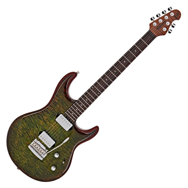 Music Man Luke III HH RW, Luscious Green Quilt