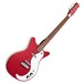 Danelectro DC59 NOS, Red Metalflake - Angle