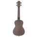 Ortega RUCOAL-L Concert Ukulele Left Handed, Coal Black - Back