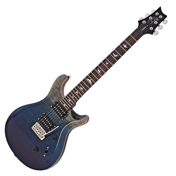 PRS SE Custom 24 Limited Edition, Charcoal Blue Fade