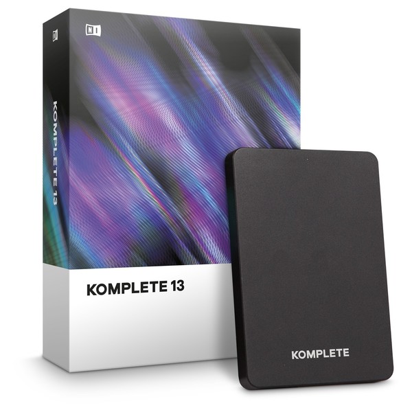Native Instruments Komplete 13 - Angled with HD