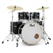 Pearl Export EXX 22''-Rock-Drumset, Jet Black