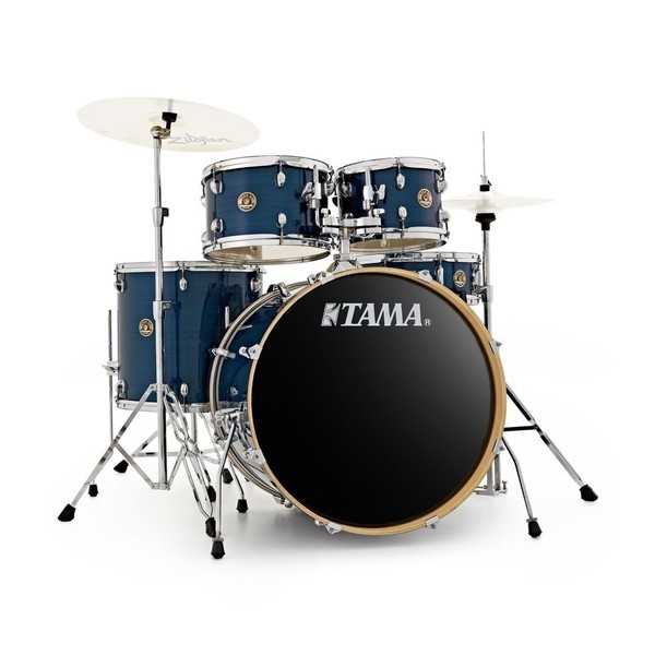 Tama Rhythm Mate 22" Drum Kit with Hardware, Hairline Blue