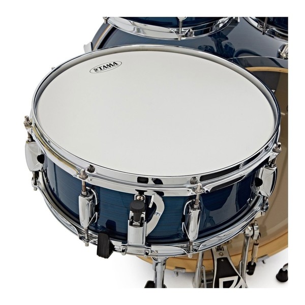 Tama Rhythm Mate 22" Drum Kit with Hardware, Hairline Blue - Snare