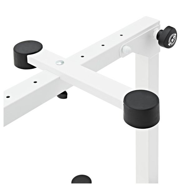 K&M 18820 Omega Pro Table Style Keyboard Stand, White