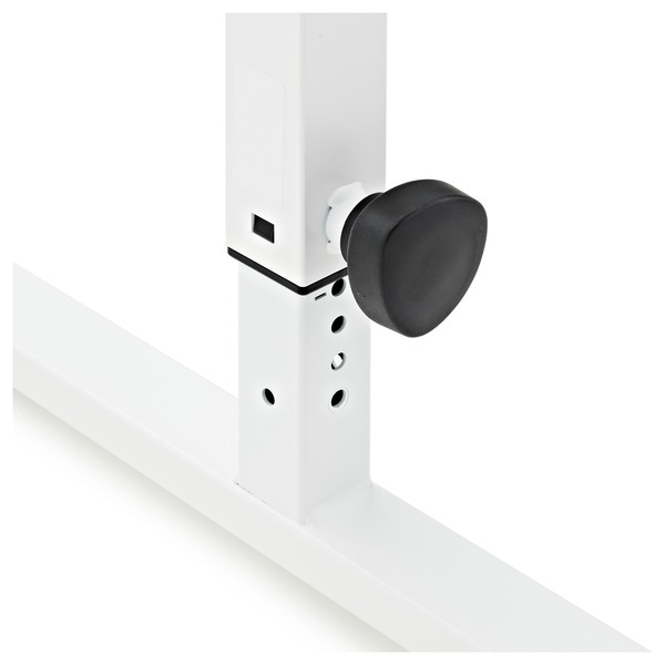 K&M 18820 Omega Pro Table Style Keyboard Stand, White
