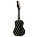 Fender Billie Eilish Ukulele, Black - Rear View