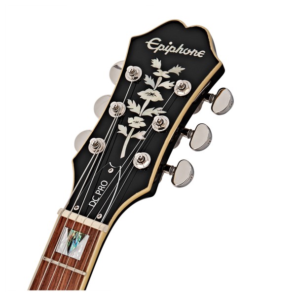 Epiphone DC Pro, Midnight Ebony at Gear4music