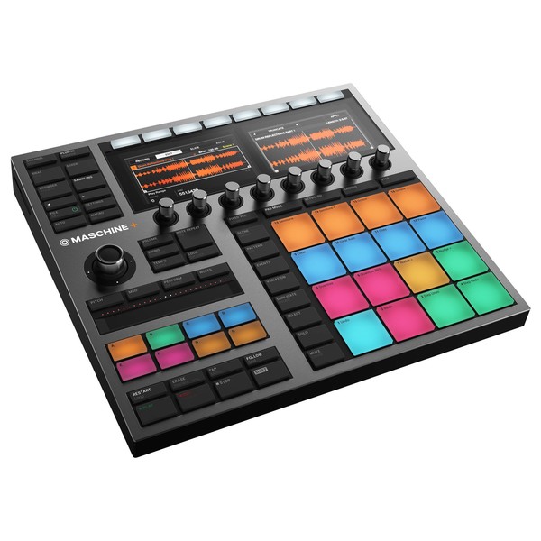 DTM・DAW Native Instruments MASCHINE+ Maschine+: Standalone drum machine & sampler for beatmakers