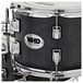 WHD Elite Compact Drum Kit, Trans Black