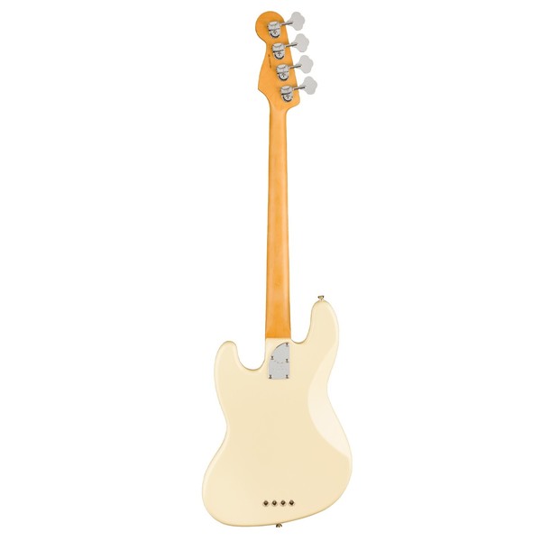 Fender American Pro II Jazz Bass MN, Olympic White - Rear View