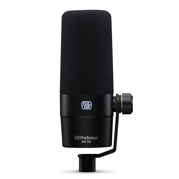 Presonus PD-70 Dynamic Broadcast Microphone - Front View 