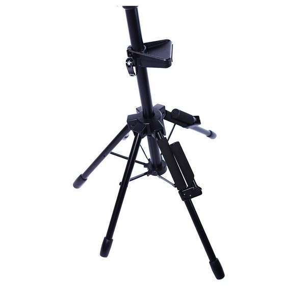 D&A Guitar Gear Bullhead Plus Folding Music Stand - Pick Tray View