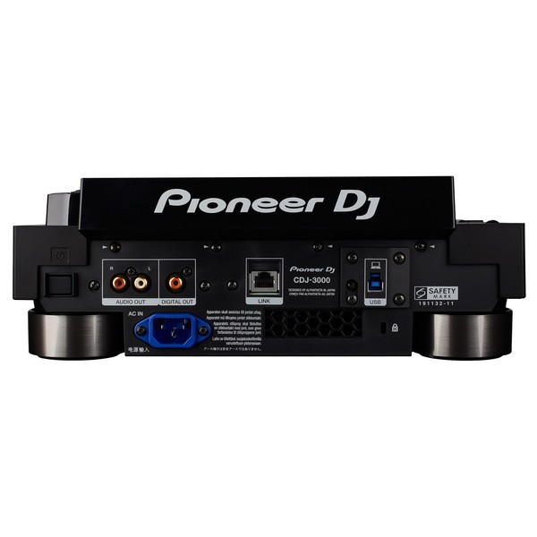 CDJ-3000 Multi Media Player - Rear