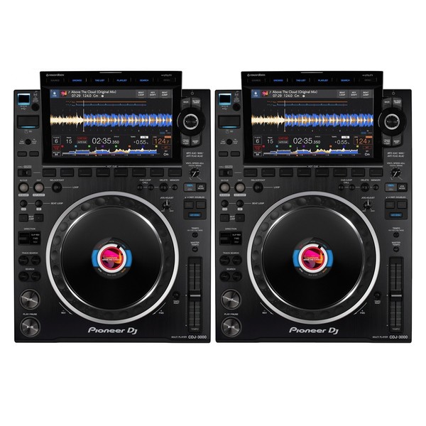 Pioneer CDJ-3000 (Pair) - Full Bundl