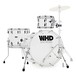 WHD Elite Acrylic Drum Kit, Clear