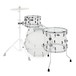 WHD Elite Acrylic Drum Kit, Clear