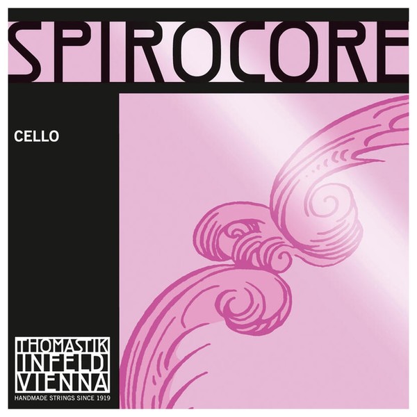 Thomastik Spirocore Cello G & C String Set, Tungsten Wound, 4/4 Size, Medium