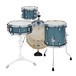 WHD Genesis Compact Drum Kit, Blue Sparkle