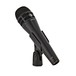 Shure KSM8 Dual Diaphragm Dynamic Microphone, Black - Angled in Clip