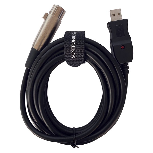 Sontronics XLR-USB Cable, 3 Metre - Coiled