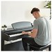 DP-10X Digital Piano by Gear4music, Dark RW