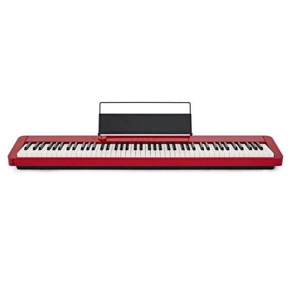 Casio PX S1000 Digital Piano, Red, Music Rest
