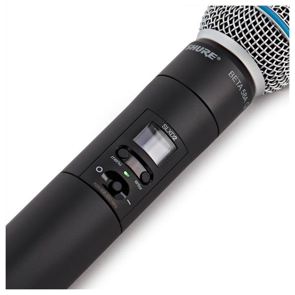 Shure SLXD24UK/B58-K59 Handheld Wireless Microphone System