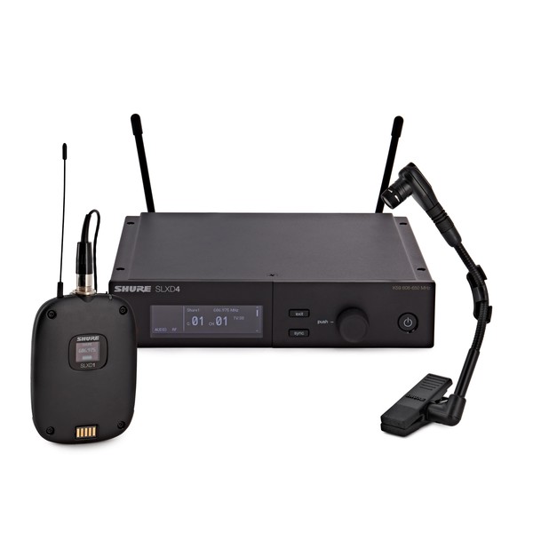 Shure SLXD14UK/98H-K59 Wireless Instrument Microphone System