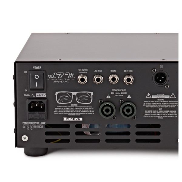 Ashdown ABM-EVO IV Dual Bass Rack Head